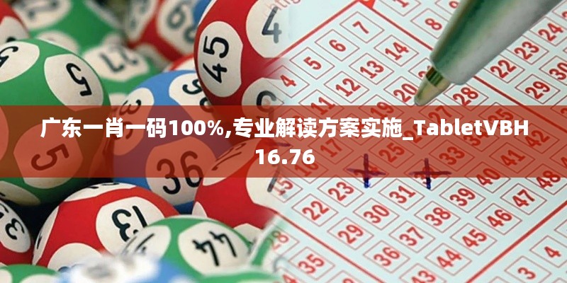 广东一肖一码100%,专业解读方案实施_TabletVBH16.76