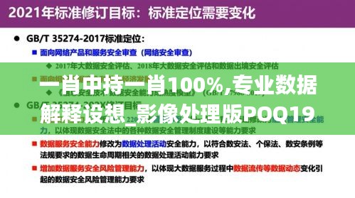 一肖中持一肖100%,专业数据解释设想_影像处理版POQ19.43