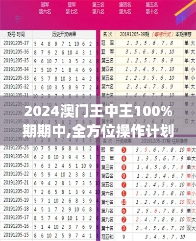 2024澳门王中王100%期期中,全方位操作计划_演讲版FNX19.20