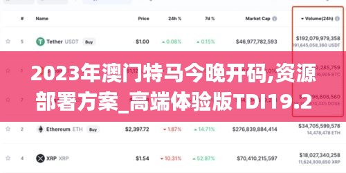 2023年澳门特马今晚开码,资源部署方案_高端体验版TDI19.20