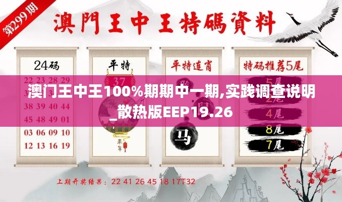 澳门王中王100%期期中一期,实践调查说明_散热版EEP19.26