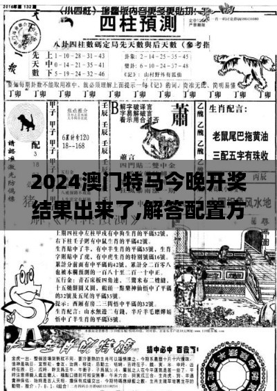 2024澳门特马今晚开奖结果出来了,解答配置方案_网页版BWT19.31