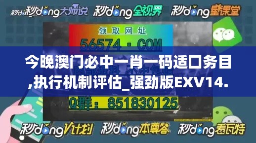 今晚澳门必中一肖一码适囗务目,执行机制评估_强劲版EXV14.28