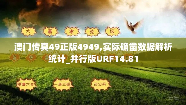 澳门传真49正版4949,实际确凿数据解析统计_并行版URF14.81