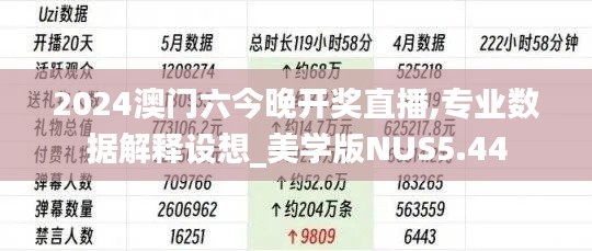 2024澳门六今晚开奖直播,专业数据解释设想_美学版NUS5.44