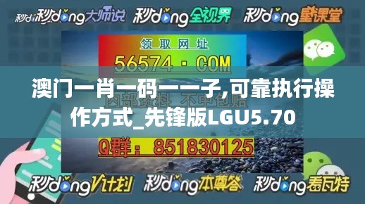 澳门一肖一码一一子,可靠执行操作方式_先锋版LGU5.70