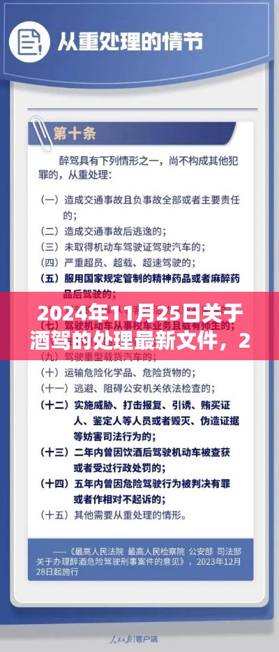 2024年酒驾处理最新文件解读与个人观点阐述