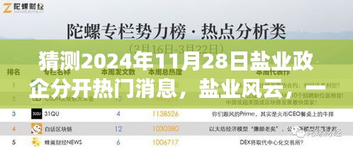 盐业风云，预测、友情与陪伴的温馨故事，2024年盐业政企分开热门消息