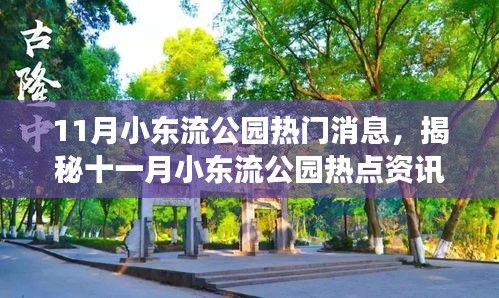 11月小东流公园热门消息，揭秘十一月小东流公园热点资讯——深度解读三大看点