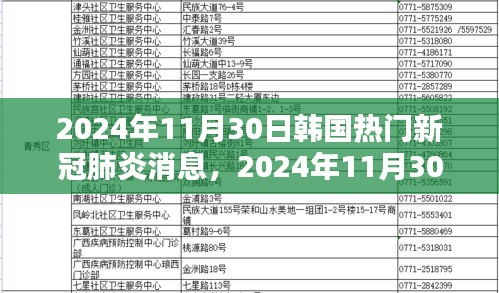 韩国新冠肺炎最新动态与深度分析（2024年11月30日）