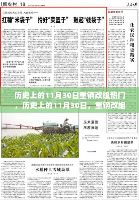 历史上的11月30日，重钢改组的深度解析与热点回顾