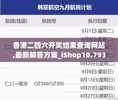 香港二四六开奖结果查询网站,最新解答方案_iShop10.793