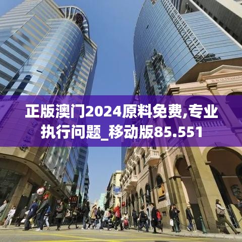 正版澳门2024原料免费,专业执行问题_移动版85.551