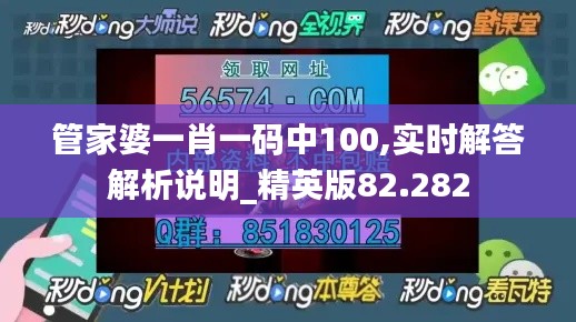 管家婆一肖一码中100,实时解答解析说明_精英版82.282