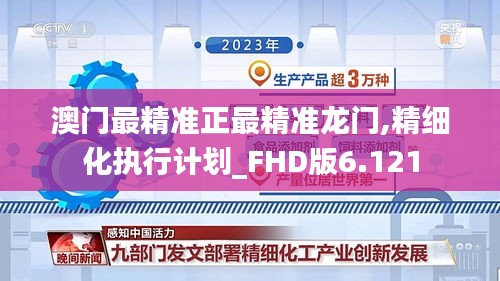 澳门最精准正最精准龙门,精细化执行计划_FHD版6.121