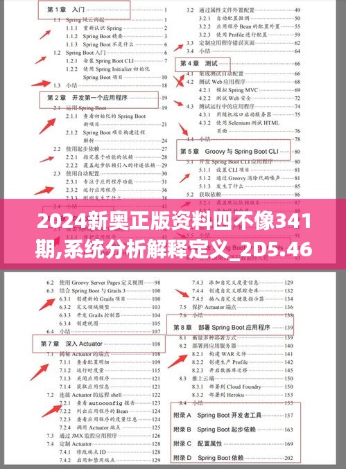 2024新奥正版资料四不像341期,系统分析解释定义_2D5.461