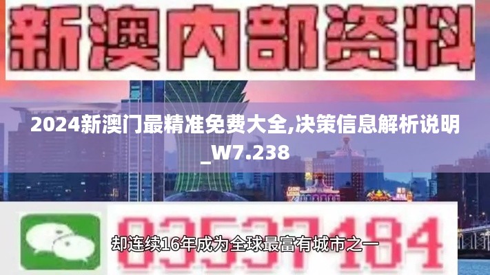 2024新澳门最精准免费大全,决策信息解析说明_W7.238