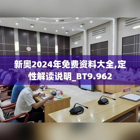 新奥2024年免费资料大全,定性解读说明_BT9.962