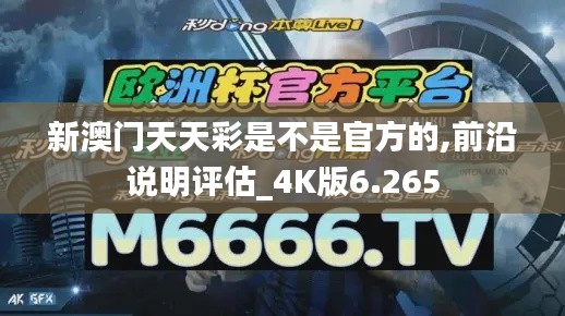 新澳门天天彩是不是官方的,前沿说明评估_4K版6.265