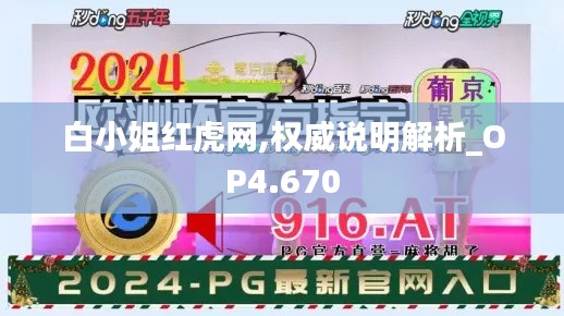 白小姐红虎网,权威说明解析_OP4.670