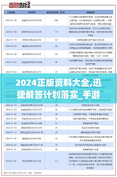 2024正版资料大全,迅捷解答计划落实_手游版5.645