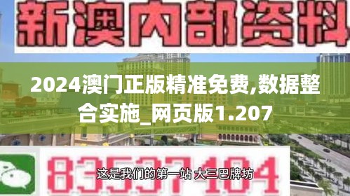 2024澳门正版精准免费,数据整合实施_网页版1.207