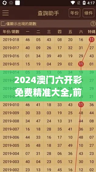 2024澳门六开彩免费精准大全,前沿评估解析_V版7.921