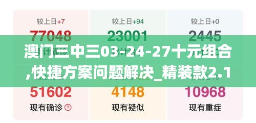 澳门三中三03-24-27十元组合,快捷方案问题解决_精装款2.125