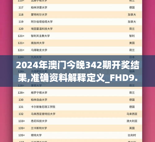 2024年澳门今晚342期开奖结果,准确资料解释定义_FHD9.686