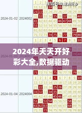 2024年天天开好彩大全,数据驱动执行方案_Surface6.923