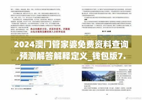 2024澳门管家婆免费资料查询,预测解答解释定义_钱包版7.984