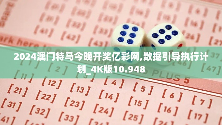 2024澳门特马今晚开奖亿彩网,数据引导执行计划_4K版10.948