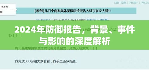 深度解析，2024年防御报告背景、事件与影响