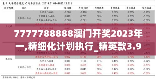 7777788888澳门开奖2023年一,精细化计划执行_精英款3.999