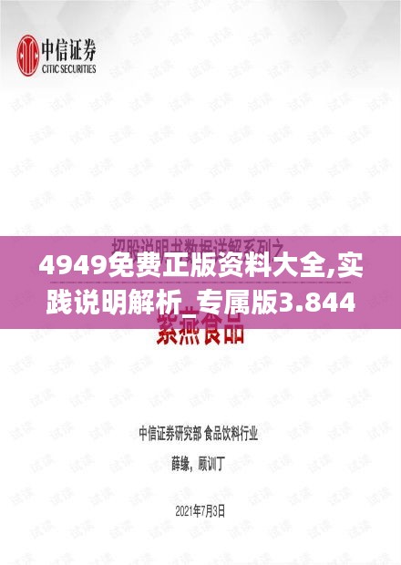 4949免费正版资料大全,实践说明解析_专属版3.844