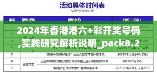 2024年香港港六+彩开奖号码,实践研究解析说明_pack8.218