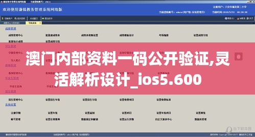 澳门内部资料一码公开验证,灵活解析设计_ios5.600