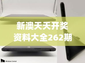 新澳天天开奖资料大全262期,实效设计计划_Surface8.468