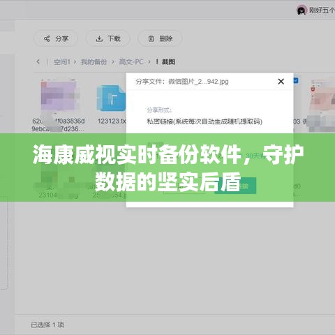 海康威视实时备份软件，数据守护的坚实后盾