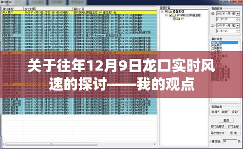 关于龙口往年12月9日实时风速的探讨，我的观点分析