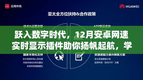 跃入数字时代，安卓网速实时显示插件助力扬帆起航，学习变化塑造自信成就新篇章