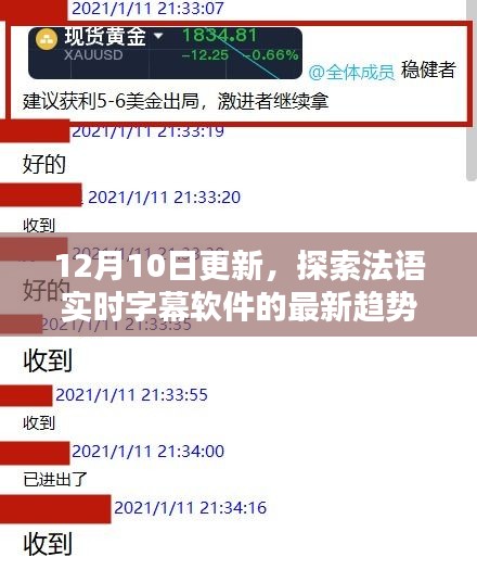 法语实时字幕软件最新趋势及应用探索（12月10日更新）
