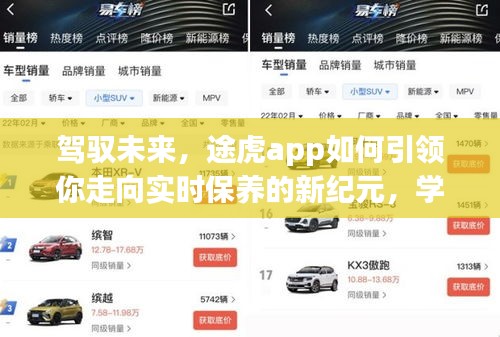 途虎app引领实时保养新纪元，驾驭变化，自信闪耀之路