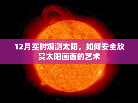 12月安全观测太阳，欣赏太阳画面的艺术之道