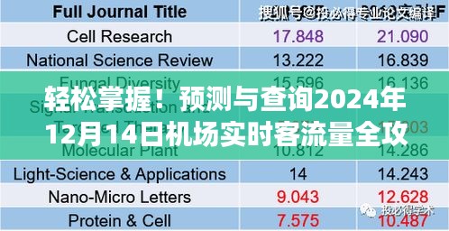 2024年12月14日机场实时客流量预测与查询全攻略，轻松掌握最新动态