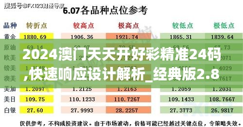 2024澳门天天开好彩精准24码,快速响应设计解析_经典版2.825