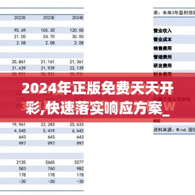 2024年正版免费天天开彩,快速落实响应方案_pack7.426