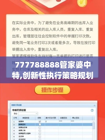 777788888管家婆中特,创新性执行策略规划_挑战版10.240