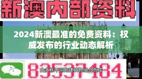 2024新澳最准的免费资料：权威发布的行业动态解析