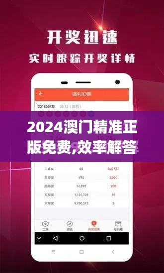 2024澳门精准正版免费,效率解答解释落实_ios4.477